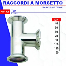 TEE A MORSETTO 120